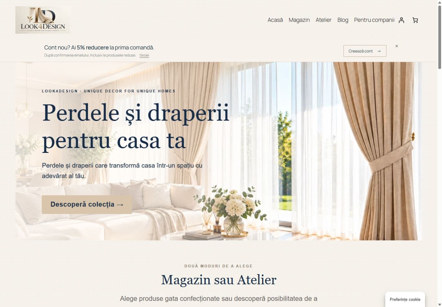 Homepage Look4Design
